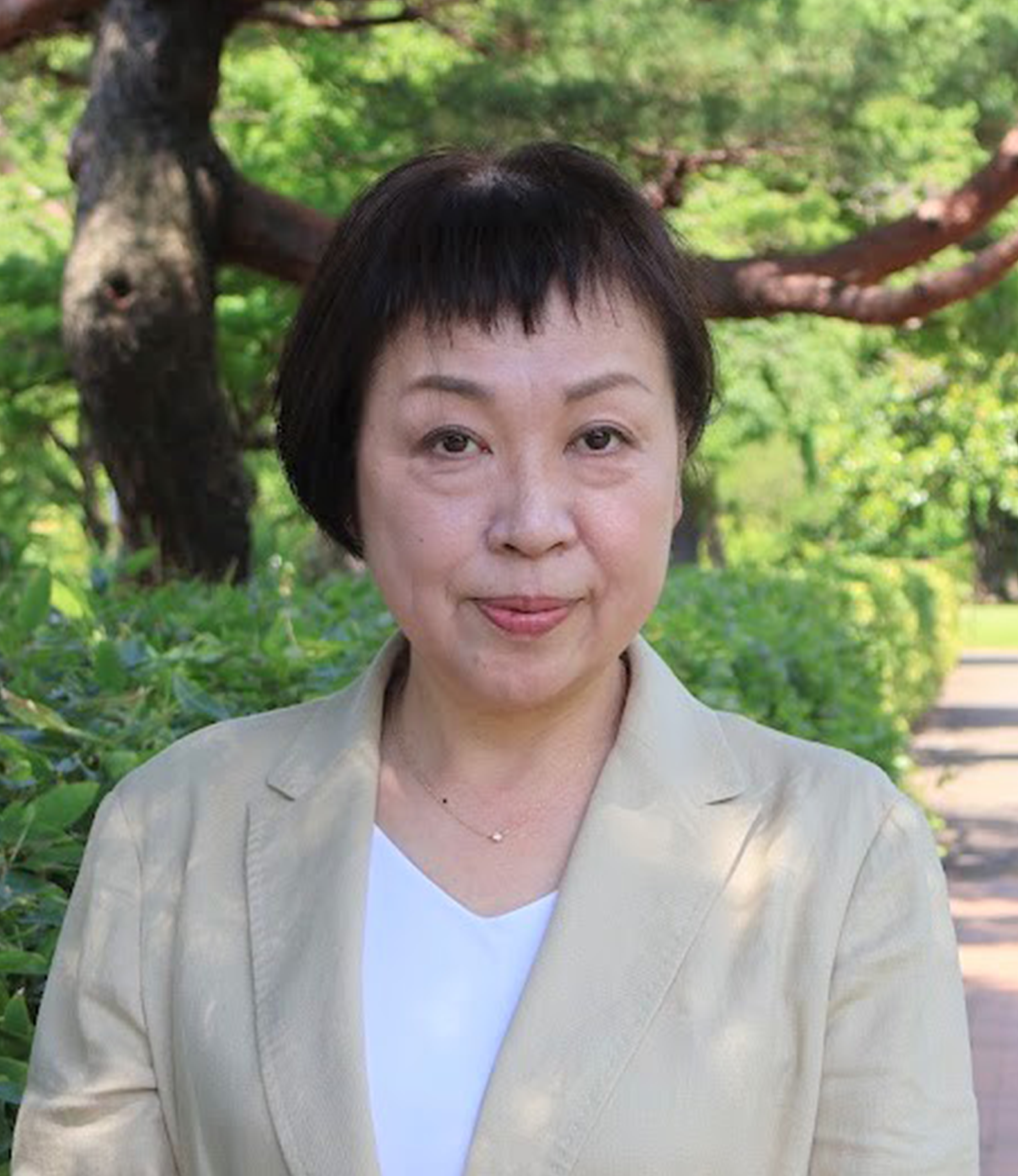 自由学園協力会会長 森恵子