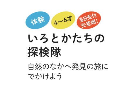 いろとかたちの探検隊